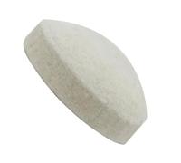 OFFSCH White Felt Mallet Head Pad Drum Hammers Head Pad for Percussion Instrument for Drum Supply and Musical Instrument Accessories