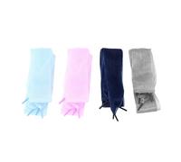 OFFSCH Wide Ribbon Shoelaces with Classic All-match Design 4 Pairs Decorative and Handy Polyester Shoelaces for Women Sports Shoes and Casual Shoes Suitable for Sports and Everyday Wear