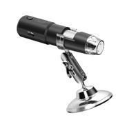 OFFSCH Wireless USB Digital Microscope with High-definition Display and USB Charging Portable Electronic Microscope for Laboratories and Classrooms with Metal and Pvc Build