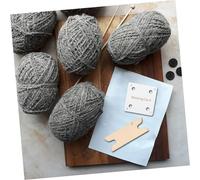 OFFSCH Wood Shuttle Tablet Weaving Tool Kit with Small Weaving Cards for DIY Desktop Craft Portable for Beginners and Craft Lovers Compact and Versatile Tablets