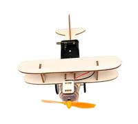 OFFSCH Wooden Airplane Kit DIY Educational Assembly Model for Creative Manual Wood Plane Building to Enhance Observation Thinking Analytical Skills Glider Plane Gift