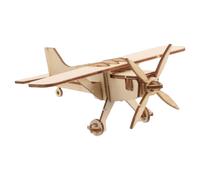 OFFSCH Wooden Airplane Model Kit, 3d Aircraft Model Building with Smooth Edges and Skill Development, for School Craft Decor Projects and DIY Painting