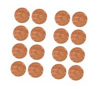 OFFSCH Wooden Bottle Label Stickers Self-Adhesive Name Tags for Gift Storage and Classification Creative Birch Wood Grain Design and Easy to Write