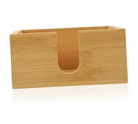 OFFSCH Wooden Cocktail Napkin Holder Large Paper Napkin Dispenser Thickened Wood for Kitchen Dining Room and Bathroom Use
