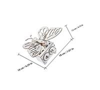 OFFSCH Wooden DIY Hand Cranked Butterfly Educational Science Experiment Kit for Stem Learning Creative Mechanical Craft for Interaction and Skill Development