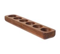 OFFSCH Wooden Egg Tray for Refrigerator Kitchen Storage Natural Wood Egg Holder for Home Use