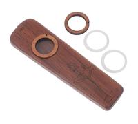 OFFSCH Wooden Kazoo Musical Instrument Portable Kazoo with Strong Resonance and Simple Structure Easy to Learn Music Instrument for Keyboard and Ukulele Accompaniment for Ages