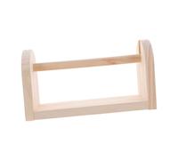 OFFSCH Wooden Tape Dispenser Holder for Office Home Solid Wood Adhesive Roll Organizer with Ample Capacity for Multiple Small Large Masking Tapes Desktop Storage for Kitchen School and
