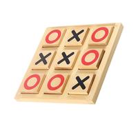 OFFSCH Wooden Toe Board Game for Educational Logic Puzzle with Gentle Texture Portable Enhances Strategic Thinking and Creativity for Family and Party Play