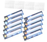 OFFSCH Writable Paper Name Tags with Adhesive Dots for Classroom Desks DIY School Nameplates for Elementary Students Non Fading Desk Labels for Home and School Organization