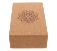 OFFSCH Yoga Training Cork Block Dance Train Brick Cork Abdominal Muscle Training and Stretch Exercise Mandala Pattern and Dance