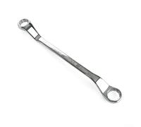 Offset Box End Wrench Spanner Set Metric Double for Elite for 45° Long Handle Chrome Vanadium Polish Resistant 12Point Steel for Ring Mechanics Plus DIY in Tight Spaces(24X27Mm)