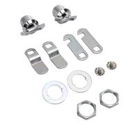 Offset Cam Lock 5/8in Metal Thumb Turn RV Compartment Storage Door Lock for Cabinet Mailbox Drawer