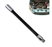 Offset Extension Key Flexible Socket Key Extension Bender Impàct Extension Wrench 1/4, 3/8 or 1/2 Bendable Socket Long Bars for Car Inspections and Home Improvement
