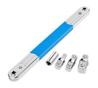 Offset Extension Wrench - Narrow Access, Tight Space Steel Adaptor, Multifunctional Pivot Driver, Heavy Duty Hardware Connector | Maintenance Aid for Truck Drivers & Farm Machinery Owners