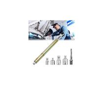 Offset Impact Extension Wrench, Ratchet Wrench High Torque Auto Repair Tool, in 4 Adapter Manual 1/2 Automatic