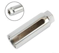 Offset Oxygen Sensor Socket 8mm Wire Cutout Design | Offset design protects wires, side cutout clearance, prevents for cable damage, 6-point grip, easy access