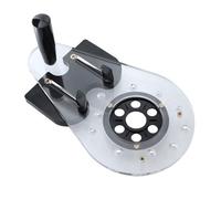Offset Router Base Plate with Reversible Fence Guide & Marked Groove for Woodworking Tools Acrylic Material 300 x 177 mm - Essential for Precision Cuts