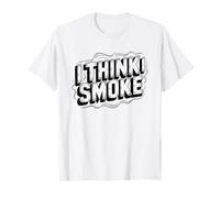 Offset Smoker Porch Philosopher Smoke Think Firebox T-Shirt