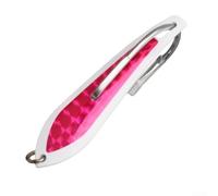 Offshore Fishing Lure with Single Jig Hook and Dynamic Wobbling Action to Trigger Strikes from For Mackerel Tuna Mahi Mahi and Predatory Fish (4.25# C3)