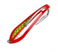 Offshore Fishing Lure with Single Jig Hook and Dynamic Wobbling Action to Trigger Strikes from For Mackerel Tuna Mahi Mahi and Predatory Fish (3.75# C1)