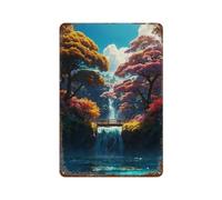 Offshore Magical Dream Tin Signs Metal Wall Arts Tin Signs Decor for Game Rooms Flag Decorations Sign Plaques 11.8"x7.9"