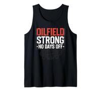 Offshore Oil Rig Worker Roughneck Life Deep-Sea Drilling Tank Top
