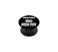 Offshore Worker Rig Worker Offshore Crew Oil Rig Worker PopSockets Adhesive PopGrip