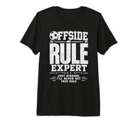 Offside Rule Expert Soccer Funny Classic Distressed Football Premium T-Shirt