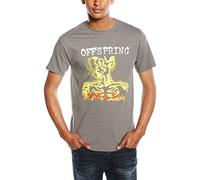 Offspring Men's Smash 20 Short Sleeve T-Shirt, Grey, XX-Large