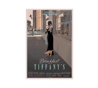 OffsuM Audrey Breakfast at Tiffany's Hepburn Poster (2) Tin Sign Vintage Metal Pub Club Cafe Bar Home Wall Art Decoration Poster Retro 12x18inch(30x45cm)