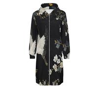 OFFSUM Women'S Hooded Jacket - Animals And Flowers Autumn Streetwear Casual Loose Comfortable Fashion Clothes Warm Hoodies Cardigan Tops Outerwear 4Xl