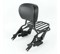 OFHGFHNxvfg Backrest Sissy Bar+Luggage Rack+4 Point Docking For Touring Road Street Glide Road King 2009-2013 Motorcycle Accessories