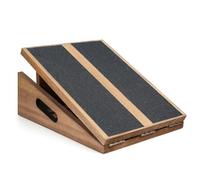 OFIDELITY Professional Wooden Slant Board for Calf Stretching & Squats & Balance - Adjustable 15°-35° with Anti-Slip Surface for Plantar Fasciitis, Hamstring Ankle Knee Leg - Home Gym & Yoga Accessory