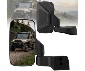 OFIG Ranger Door Mounted Side Mirror, Ranger Door Mirror Compatible with Polaris Ranger with Original Complete Doors, Ranger Crew SP XP 1000 570 (Not for Medium Size), Commercial Pro XD, Ranger