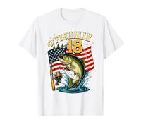 O'fishally 18 Years Old Fishing 18th Birthday T-Shirt