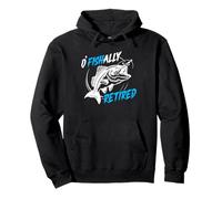 O'Fishally Retired Funny Fishing Retirement Retiree Pullover Hoodie