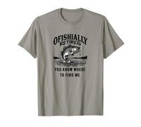 Ofishially Retired Fishing Lover Gift for Anglers T-Shirt