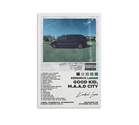 OFITIN Kendrick Lamar - Good Kid Maad City Album Cover Art Poster for Modern Family Bedroom Decor - 12x18inch