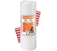 OFITURIA 100cm Bubble Wrap Roll - Fragile Pack with Flexible Bubble Film - Ideal for Moving Packaging Kits, Moving, Shipping Protection