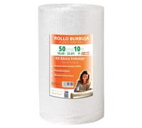 OFITURIA 50cm Bubble Wrap Roll - Basic Kit with Flexible Bubble Film - Ideal for Shipping Packaging, Moving, Shipping Protection