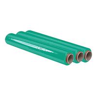 Ofituria Green Film for Packaging 50 cm x 200 Metres Length - Manual Elastic Film for Industrial Packaging - Pack of 3