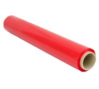 OFITURIA Red Film for Packing 50cm x 300m Length, Elastic Film, Manual Packaging (Red, 1 Roll)