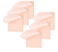 OFIXO (Pink) Transparent Sticky Note Pads - 300 Pcs Waterproof Self-Adhesive Pad, Sticky Notes Suitable for Reading, Studying, Home, Office, School, Sticks Securely, Removes Cleanly (3x3in)