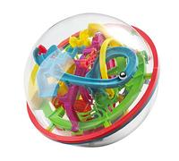 OFKPO 3D Maze Toy Age 4+, 100 Challenging Barriers Intellect Labyrinth Puzzle Maze Ball for Kids and Children Best Gift