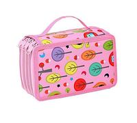 OFKPO 72 Slots School Pencil Case Super Large Capacity Multi-layer Pencil Bag for Color Pen, Watercolor Pens, Makeup Brush And more
