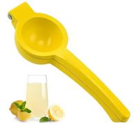 OFKPO Lemon Squeezer, Manual Citrus Press, for Extracting Lime Lemon Juicer(Yellow)