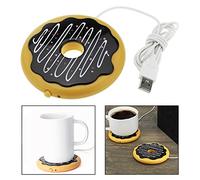 OFKPO Portable USB Powered Heating Coaster, Cute Constant Temperature Cup Heater Mat for Coffee, Tea, Milk in Office and Home