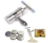 OFKPO Stainless Steel Noodle Maker Manual Noodle Press Pasta Press Machine Kitchen Tool