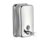 OFKPO Stainless Steel Soap Dispenser 500ml Classic Manual Wall-Mount Soap Dispenser For Home Bathroom Kitchen
